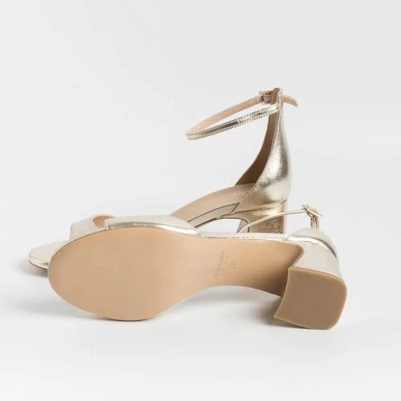 Women CAPPELLETTO 1948 Sandals With Heel*Cappellettoshop - Sandals With Heels - Aleta 4 - Platinum Laminate