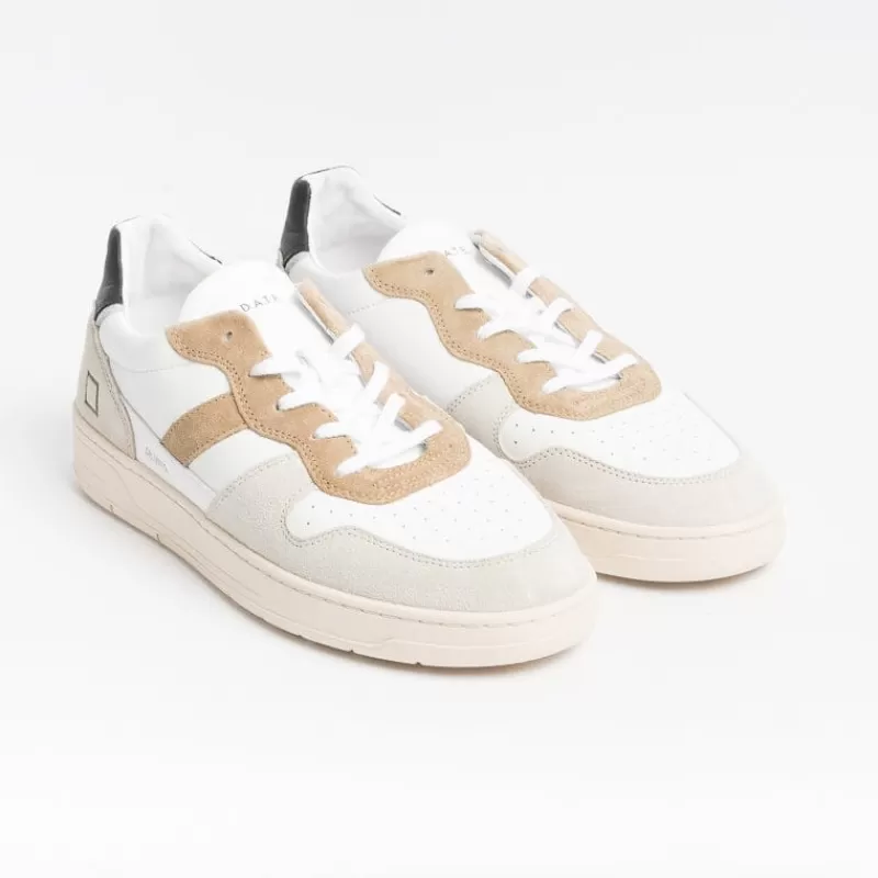 Men DATE Sneakers* - Sneakers - Court 2.0 - Vintage White Natural