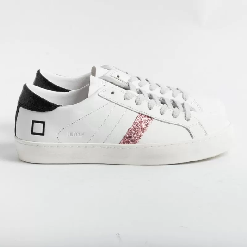 Women DATE Sneakers* - Sneakers - Hill Low Vintage Calf White Petal - White Pink