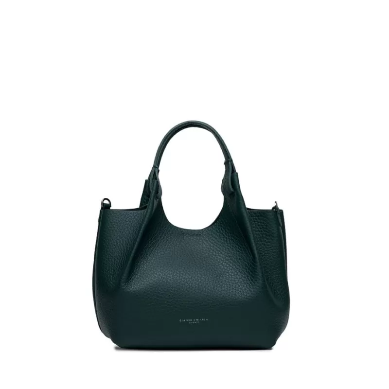 Women Gianni Chiarini Tote Bags* - Bs 9719 - Dua - Deep Green Testa Di Moro