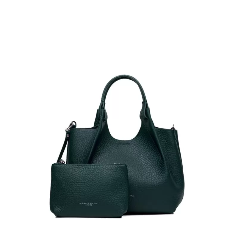 Women Gianni Chiarini Tote Bags* - Bs 9719 - Dua - Deep Green Testa Di Moro