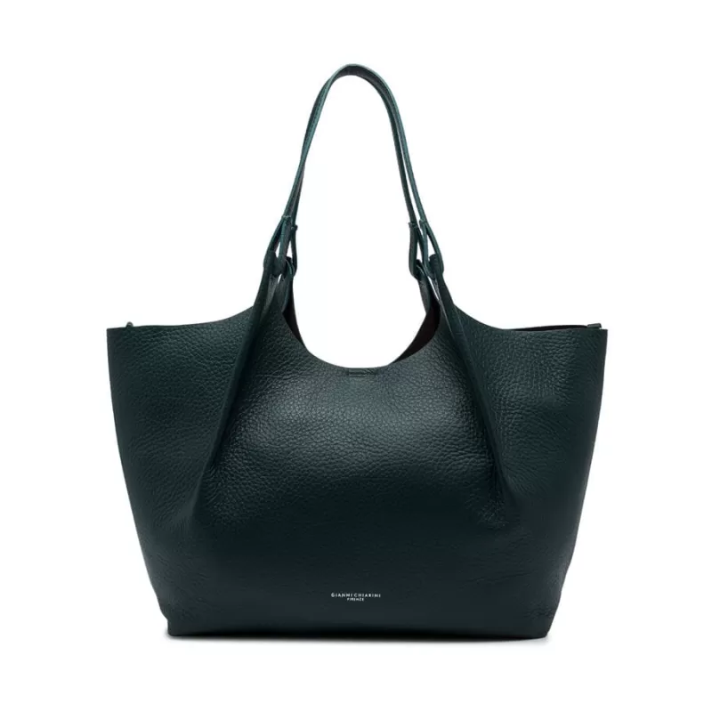 Women Gianni Chiarini Tote Bags* - Bs 9720 - Dua - Deep Green Testa Di Moro
