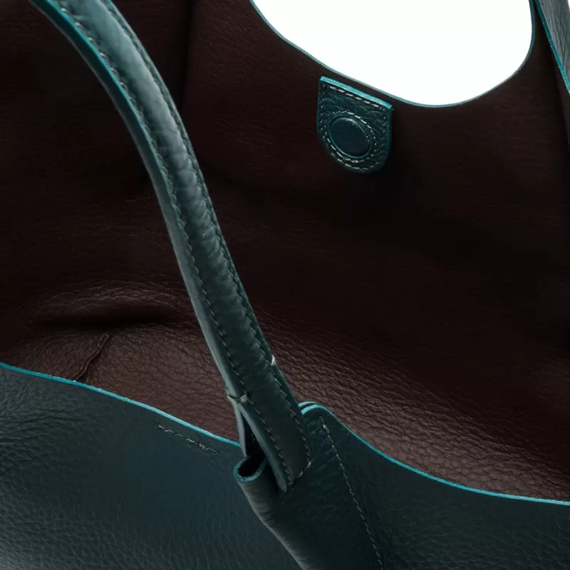Women Gianni Chiarini Tote Bags* - Bs 9720 - Dua - Deep Green Testa Di Moro