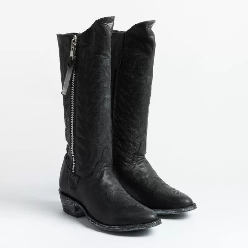 Women MEXICANA - Collezione Donna Texans*Mexicana - Texan Boot - L340 - Black Vesuvius
