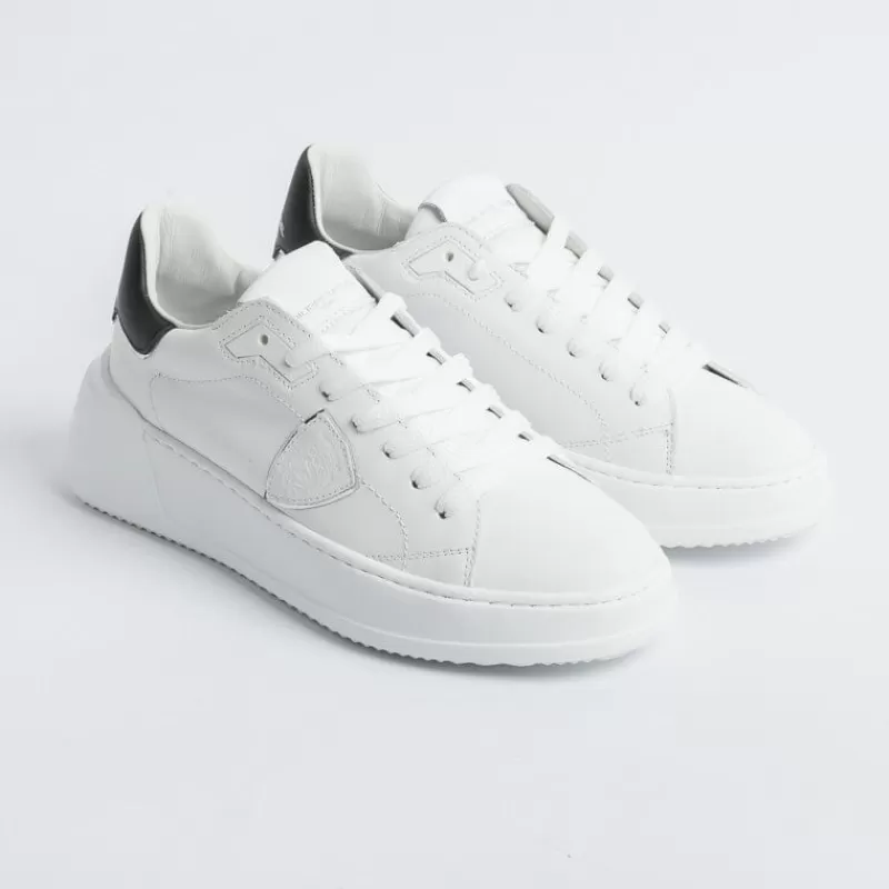 Women Philippe Model Paris Sneakers*Philippe Model - Sneakers Bjld V010 - Tres Temple - White Black