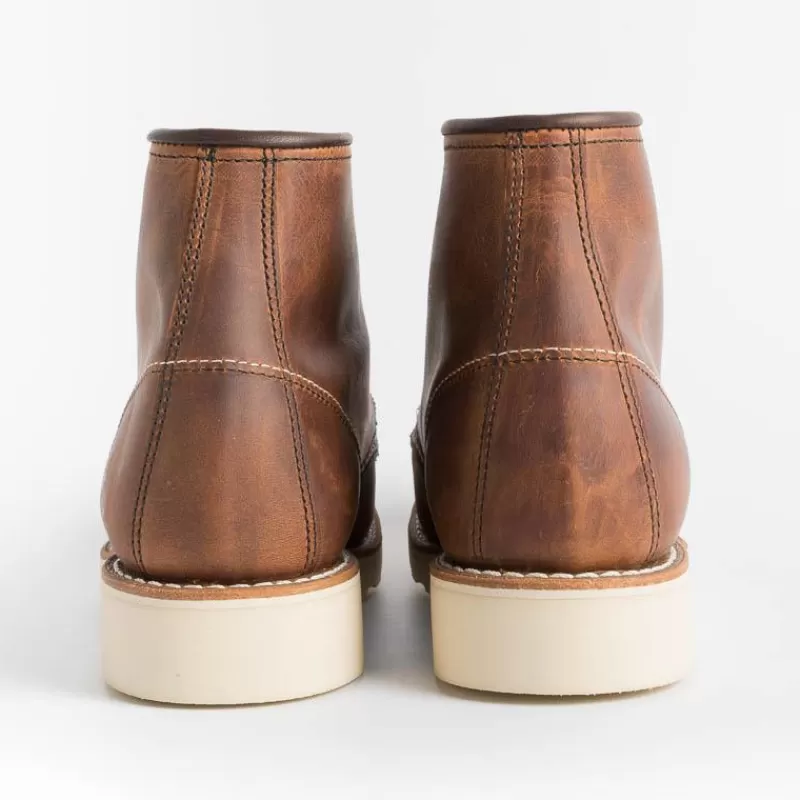 Women Red Wing - Collezione Donna Ankle Boots*Red Wing Shoes - Ankle Boot 03428 Moc Toe - Copper Rough