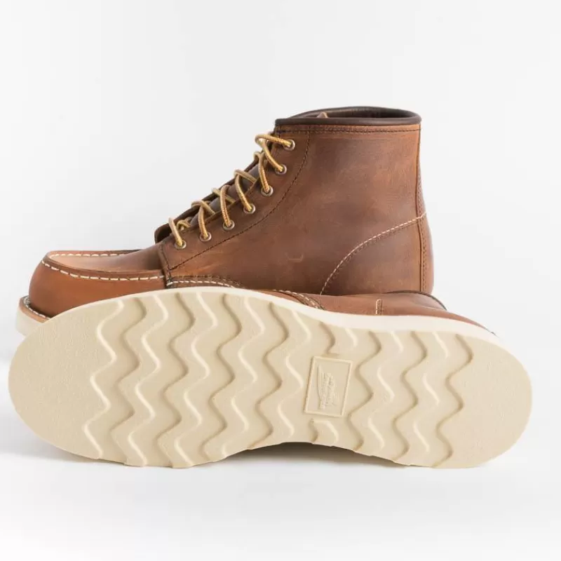 Women Red Wing - Collezione Donna Ankle Boots*Red Wing Shoes - Ankle Boot 03428 Moc Toe - Copper Rough