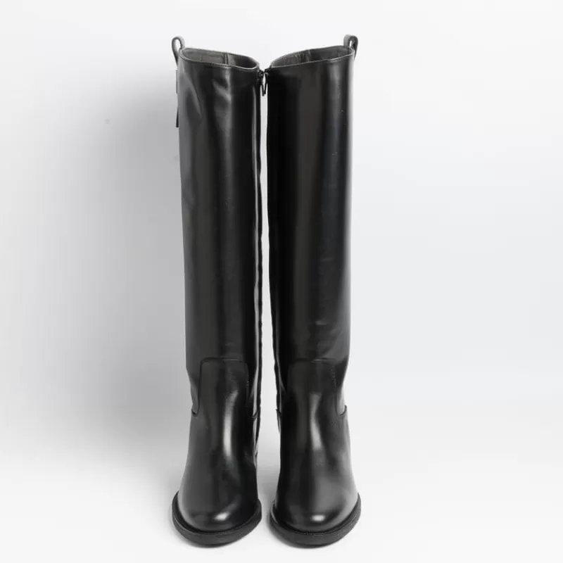 Women Via Roma 15 Boots* - Boots With Internal Zip 3983 - Santa Monica Black